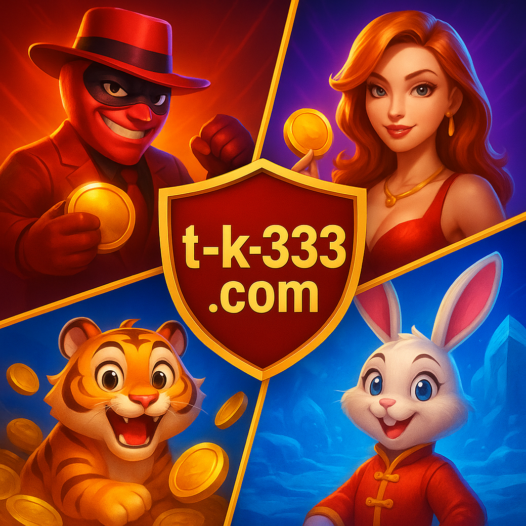 tk333 প্ল্যাটফর্মে বিভিন্ন গেম বিভাগগুলোর প্রদর্শনী চিত্র